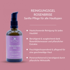 Reinigungsgel Rosenbrise, 100 ml