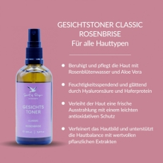 Gesichtstoner classic Rosenbrise, 100 ml