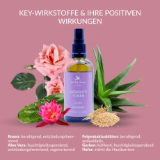 Gesichtstoner classic Rosenbrise, 100 ml