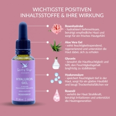 Bio Hyalurongel Rosenbrise, 50 ml