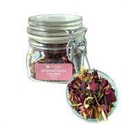 Bio Schönheitstee Rosenbrise im Glas 50 g